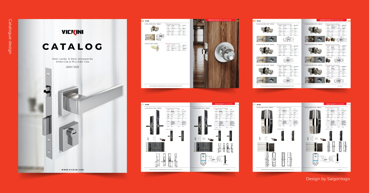Mẫu catalogue phụ kiện nội thất